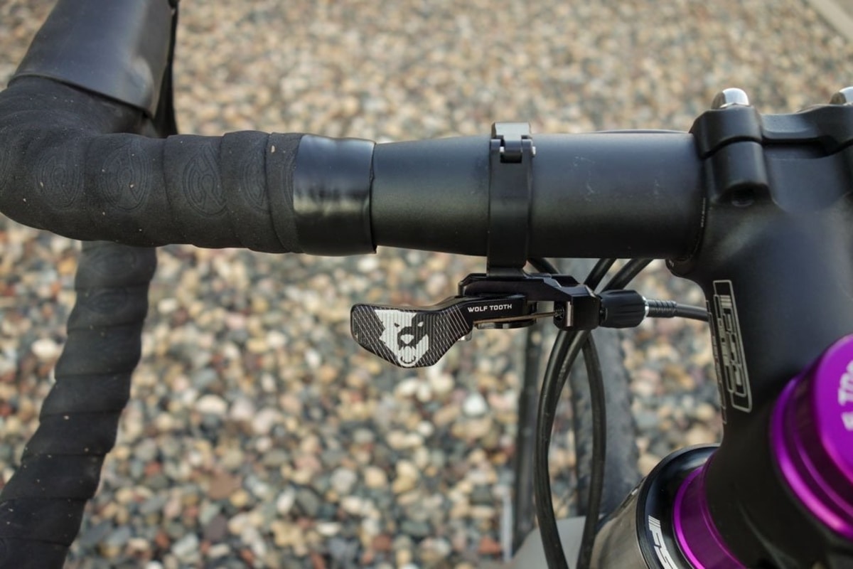 Wolf Tooth Components hits the road with a ReMote for drop bars and dropper posts