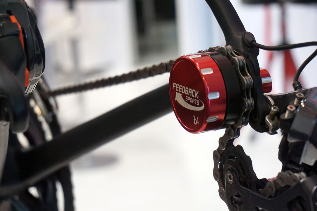 Feedback Sports chain keeper workstand bike tool to hold your bicycle chain in place with the rear wheel removed