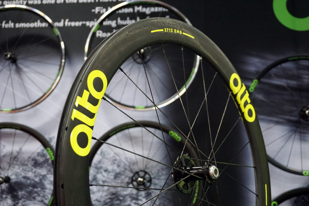 IB17: Alto Cycling drops 100g per wheel w/ new hookless RoadTubeless