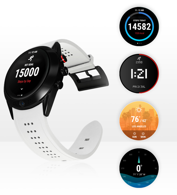 Arrow Smartwatch with HD camera, fitness mode screens