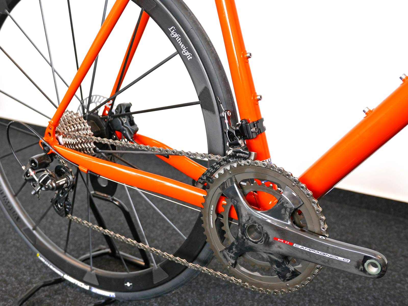 Cinelli Nemo Tig Disc modern steel disc brake road bike frameset mechanical drivetrain