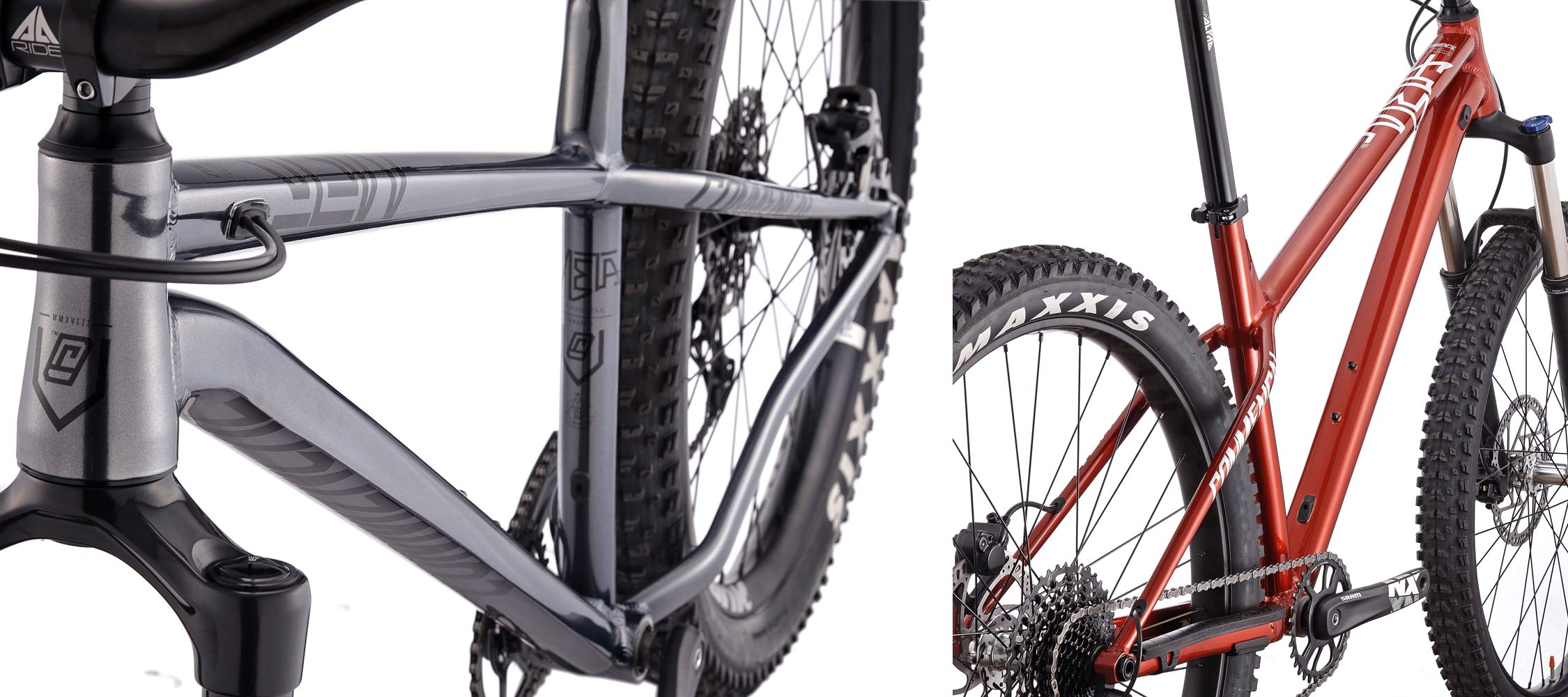 2018 Meta HT AM aluminum 27.5+ enduro hardtail mountain bike details
