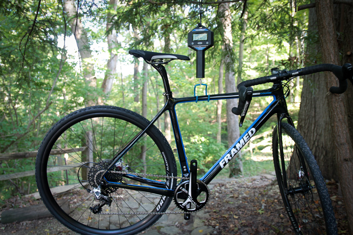 Hands On: Framed Course Carbon cyclocross bike and Pub Carbon tubeless cross wheels