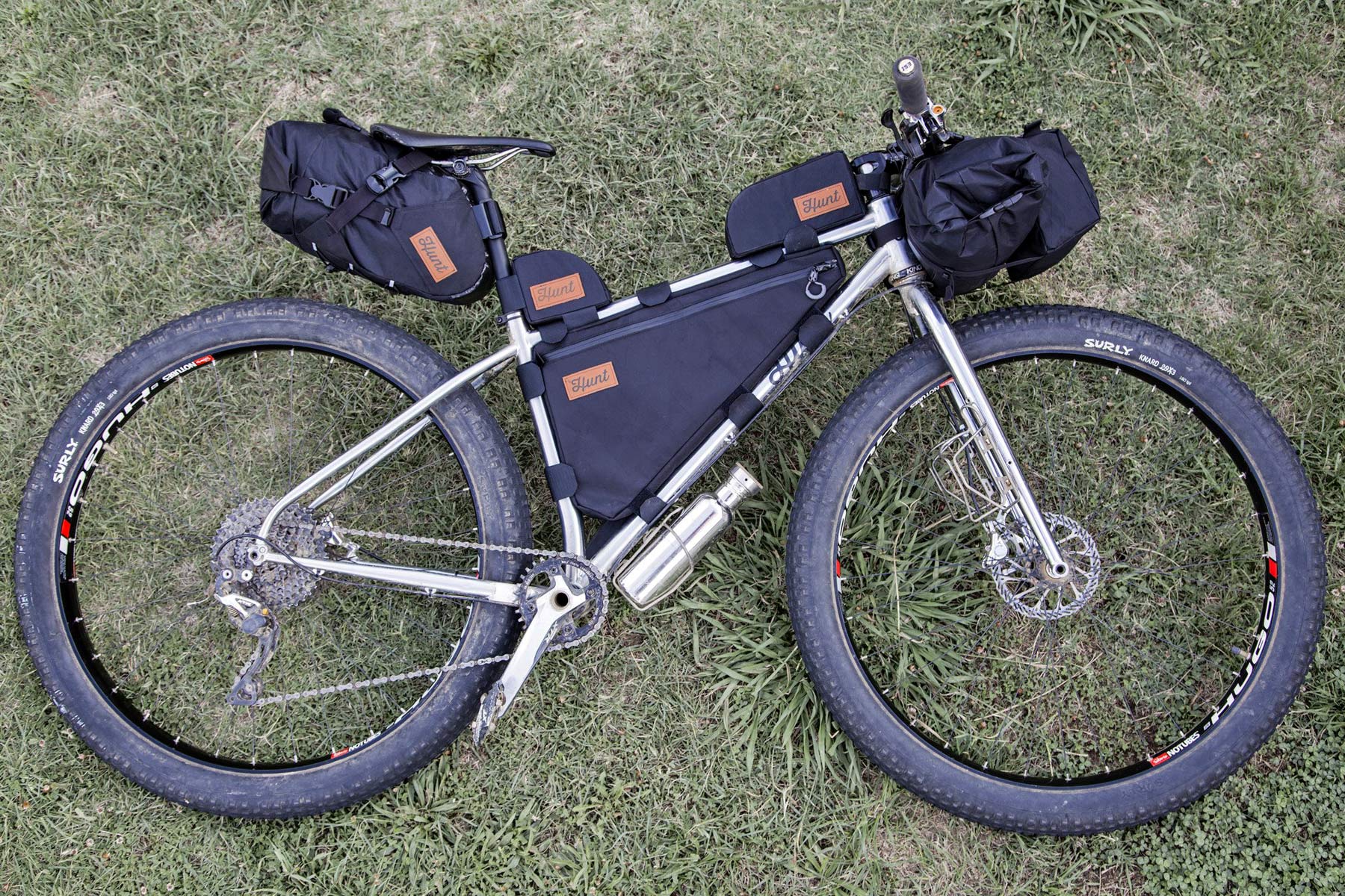 steel bikepacking bike