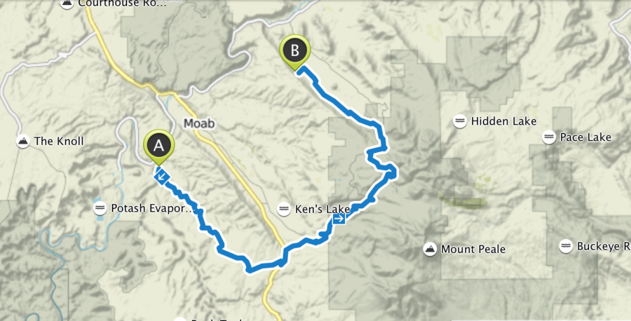The Komoots app can help plan mountain or road rides.