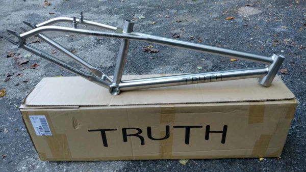 Truth BMX, Main Event titanium frame on box