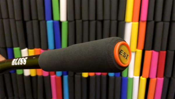 ESI Grips Bliss Grip with thinner inner section and padded outer section for more comfortable mountain bike foam grips