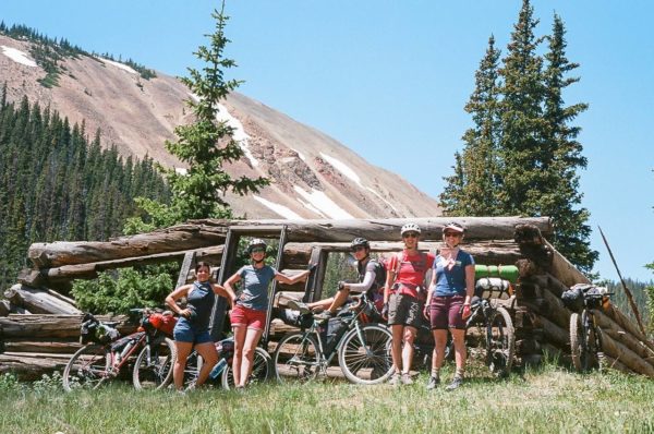 bikerumor pic of the day ladies of the front range women's bikepacking near tincup, colorado