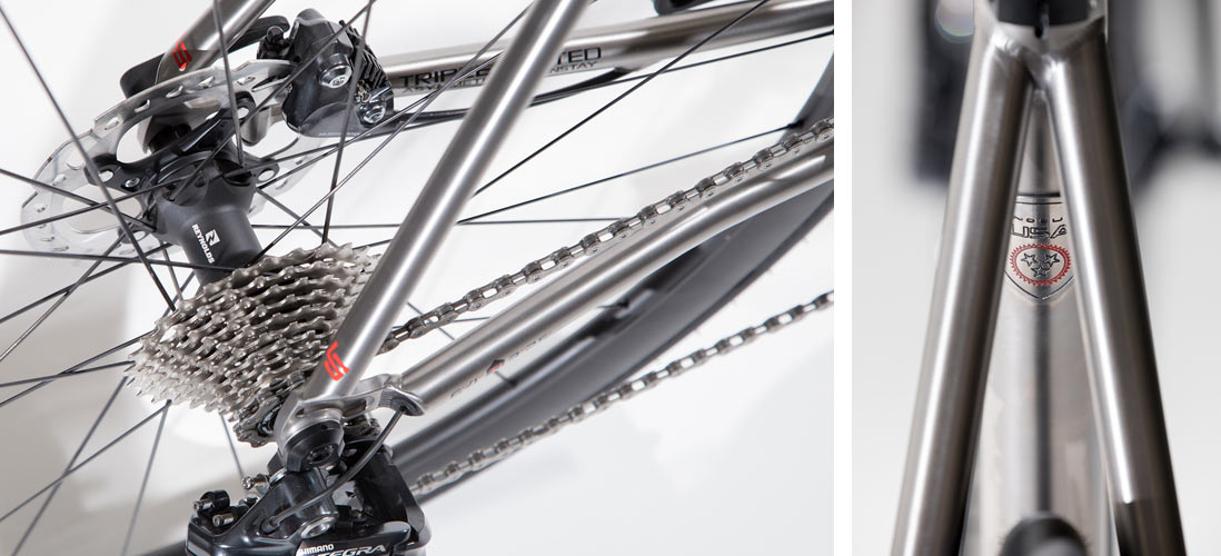 2017 Litespeed T1SL Disc brake road bike with ultra lightweight titanium frame