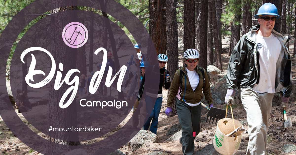 IMBA's 2017 Dig In campaign starts November 1 to build 500 miles of trail