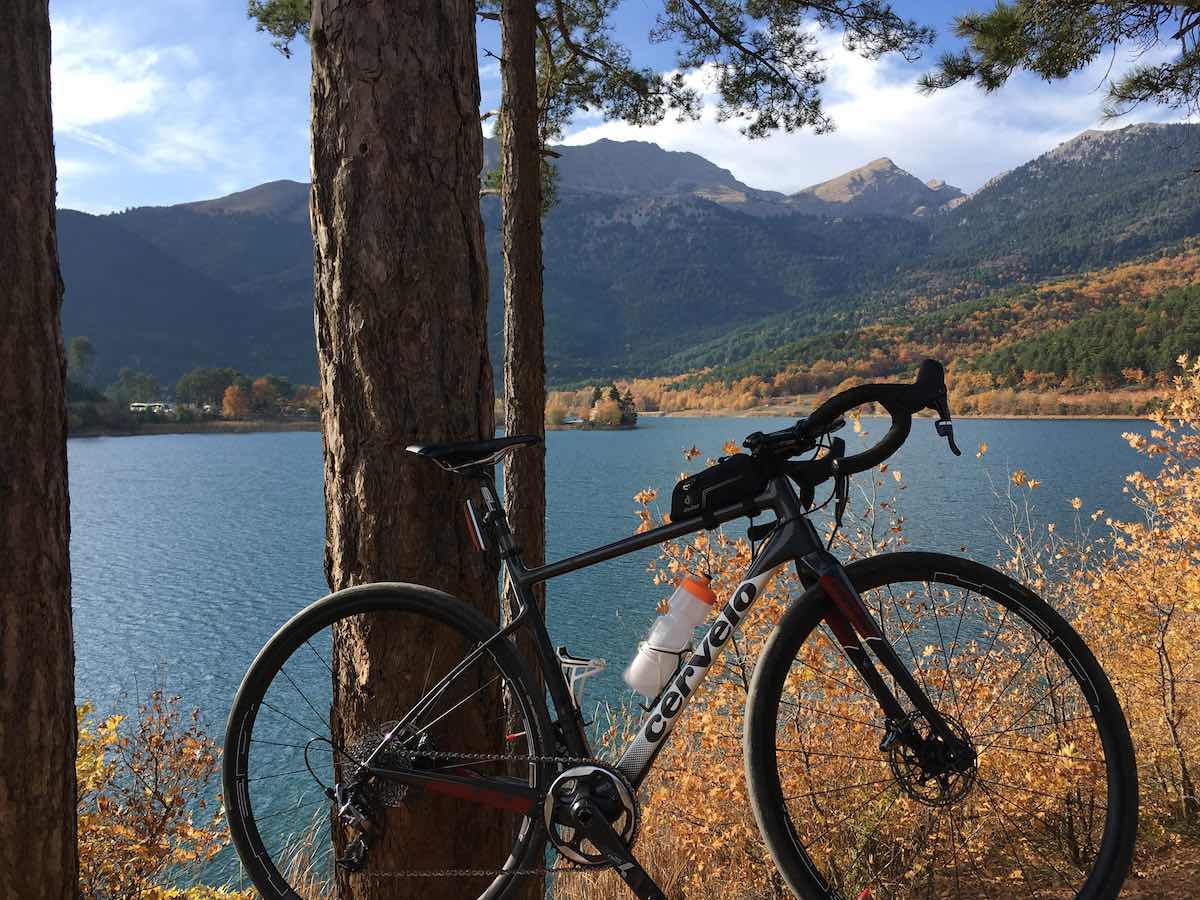 bikerumor pic of the day Laxe Doxa in the Peloponnese, Greece.