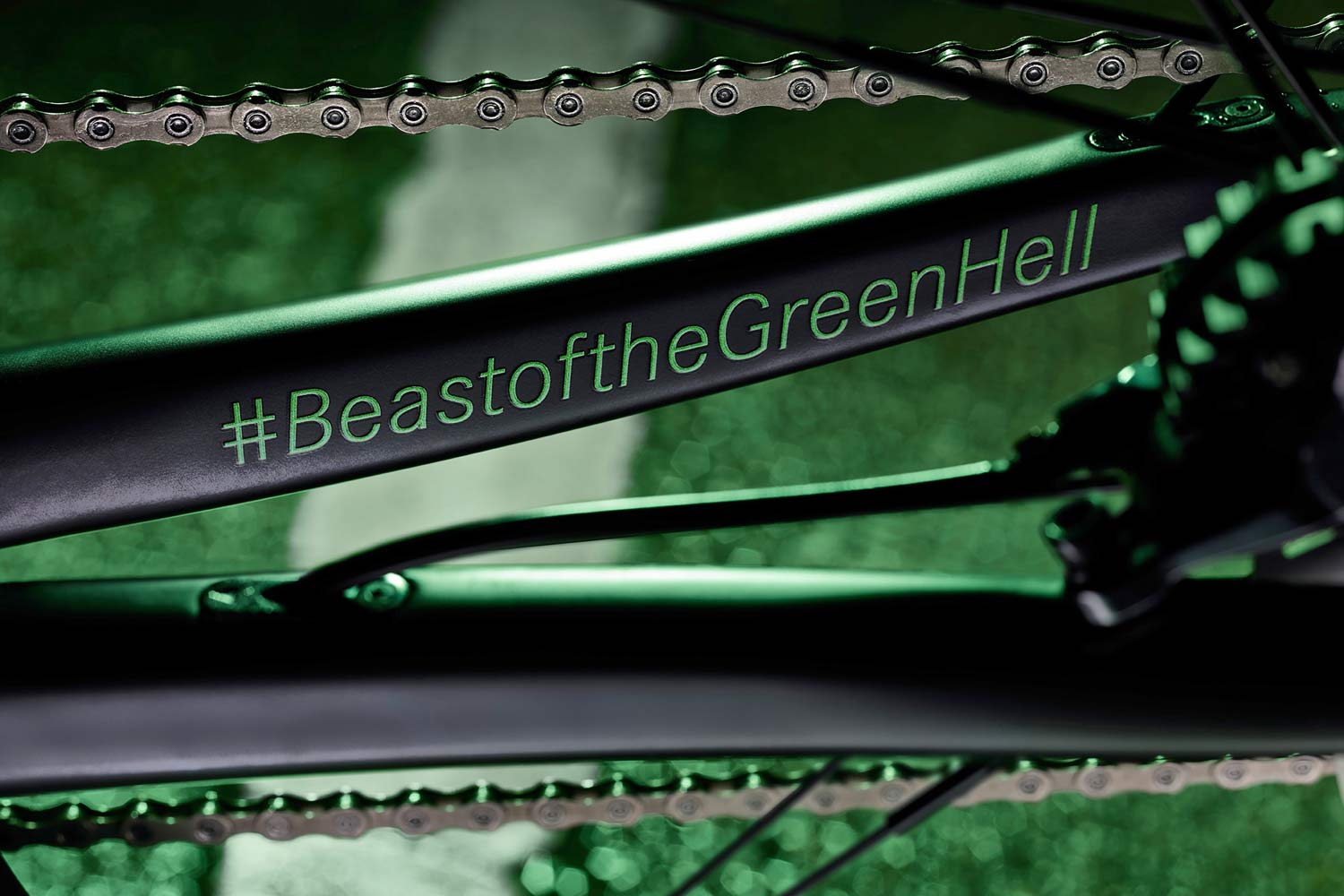 Rotwild x Mercedes-AMG R.S2 "Beast of the Green Hell" limited edition lightweight carbon disc-brake road bike #BeastoftheGreenHell