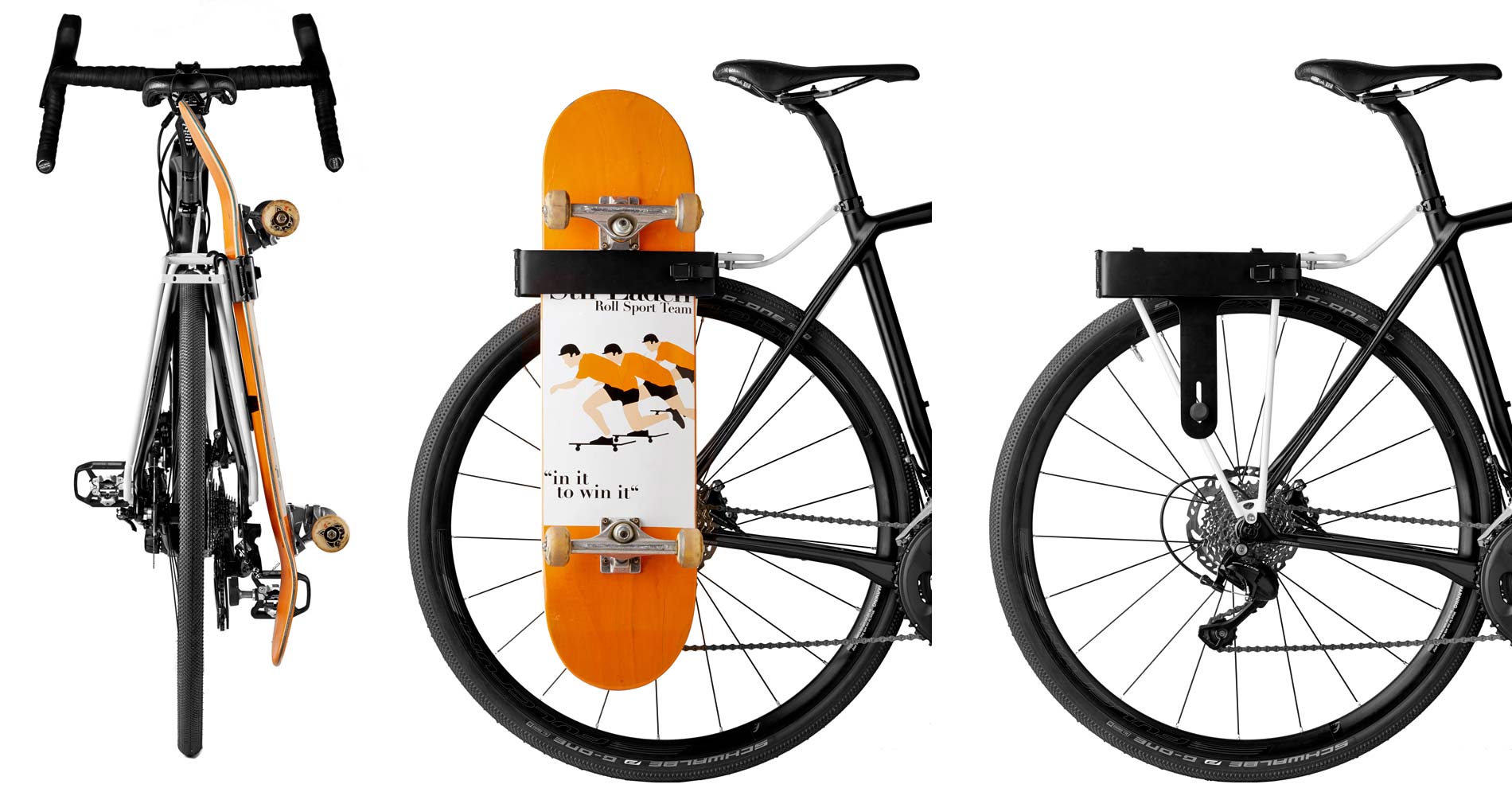 Haul your board with the T-Rack bike Bikerumor