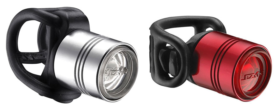 commuter bicycle blinky lights from Lezyne for being seen by motorists