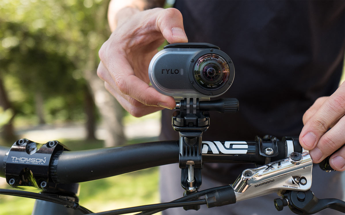 Rylo 4K 360-degree action camera lets you shoot everything then use only the best angles to create hi-def movies on your phone