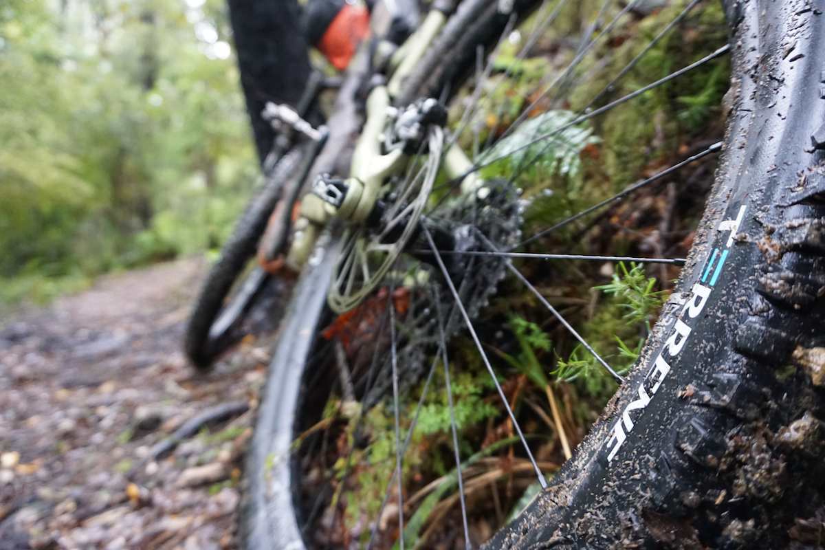 putting road tires on a mountain bike