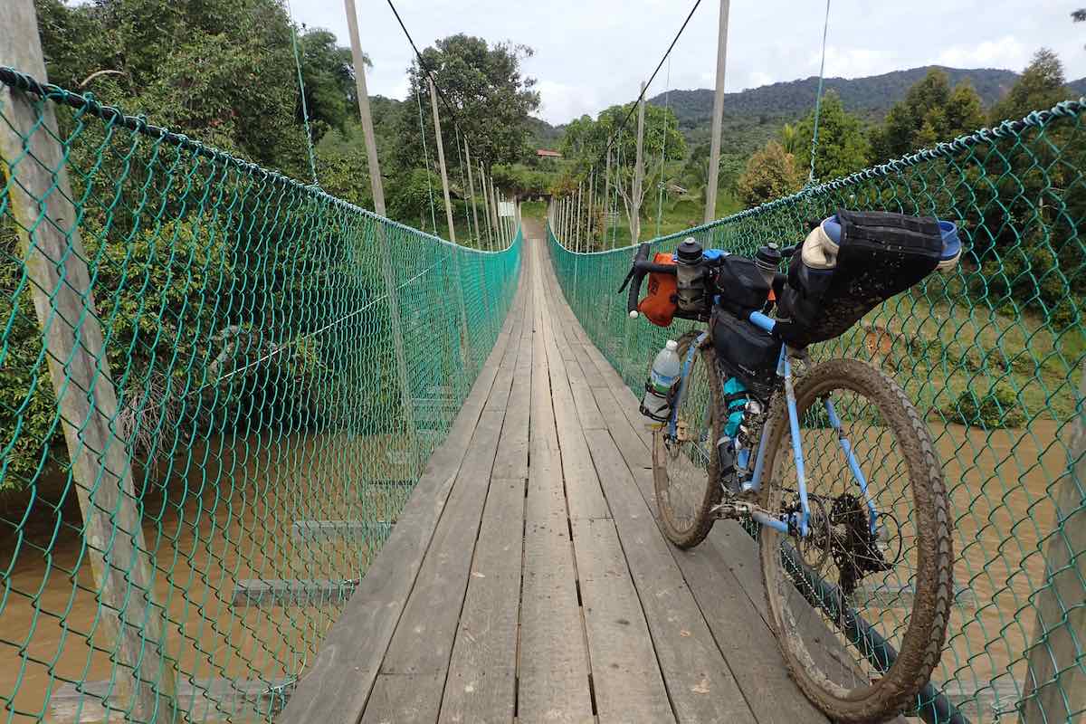 Bikerumor pic of the day mountain biking in Borneo.