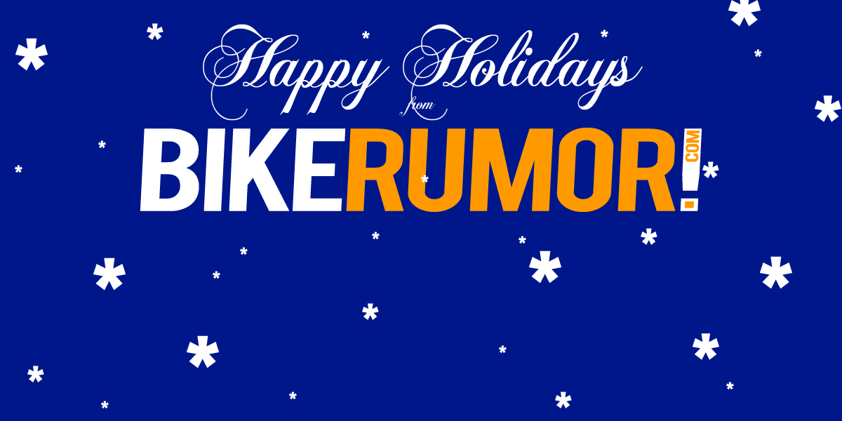 BikeRumor holiday wishes graphic