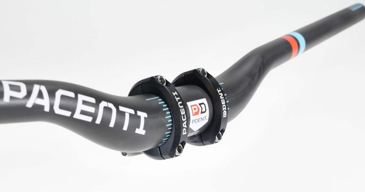 pacenti pdent 25mm and 20mm mountain bike stems with 35mm diameter carbon fiber riser handlebar is the shortest mtb stem in the world