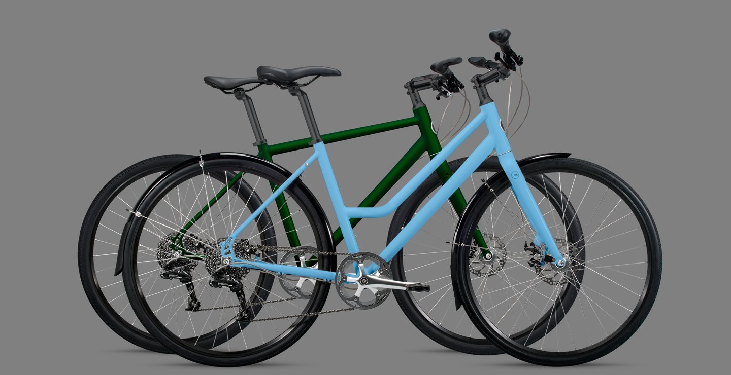 roll: bicycle company steps thru to new frames, new colors, & CR:1 Cafe Racer Edition