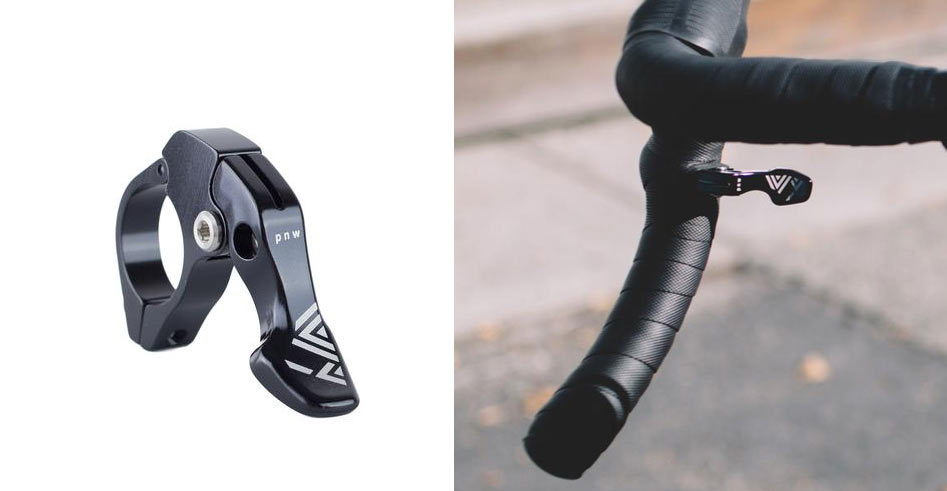 PNW remote dropper seatpost lever for drop bar road gravel and cyclocross bikes