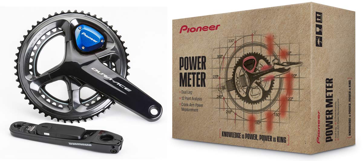 new lower pricing offers best prices on Pioneer Shimano Dura-Ace and Ultegra power meters for dual leg crankarms