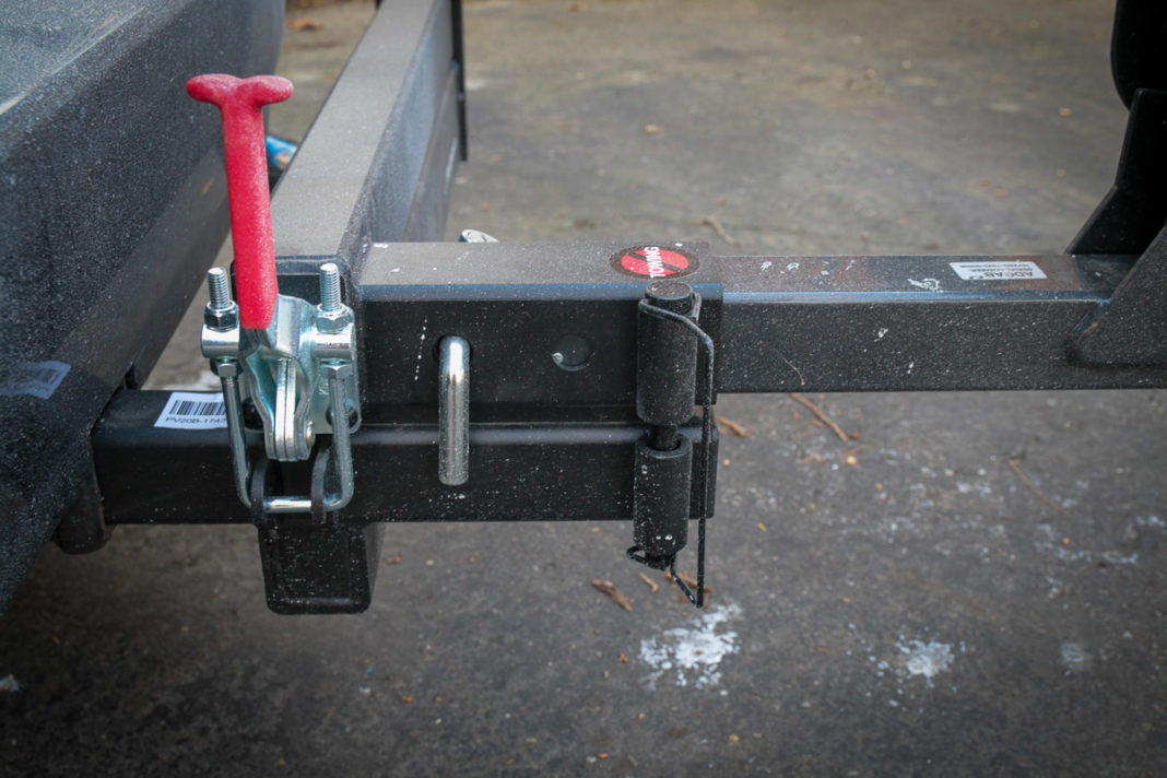Hitch Swings Pt. 1 Kuat Pivot adapts 2" bike racks to swing freely