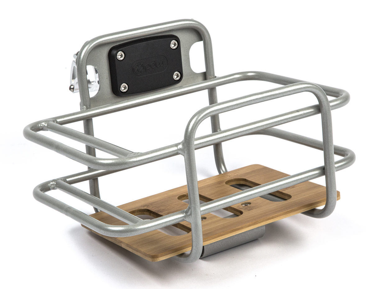 Go by Bike w/ beautiful new basket, rack, and 650b fenders from Portland Design Works