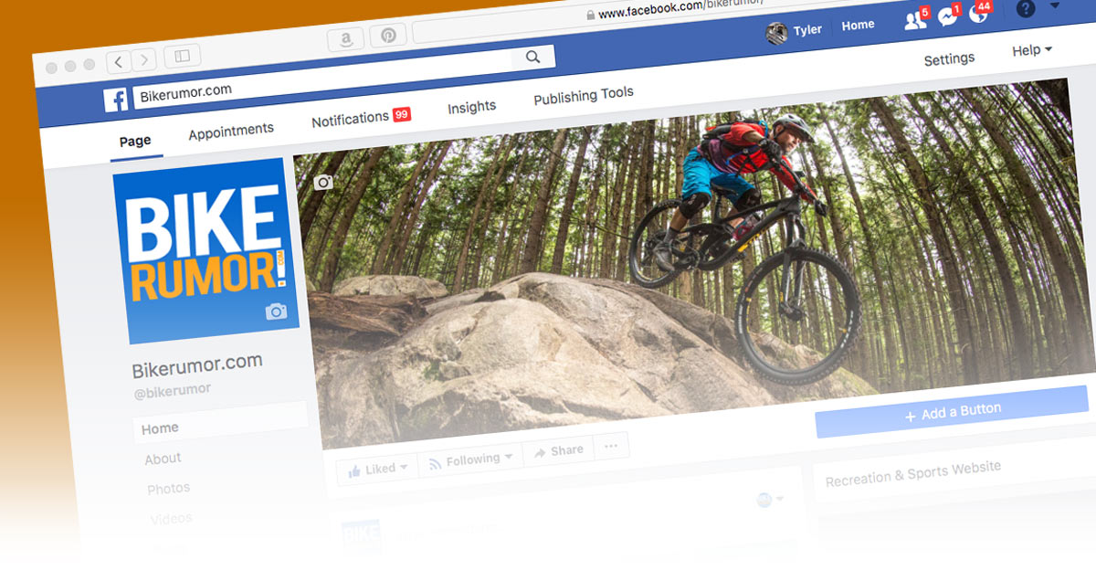 keep Bikerumor in your Facebook news feed