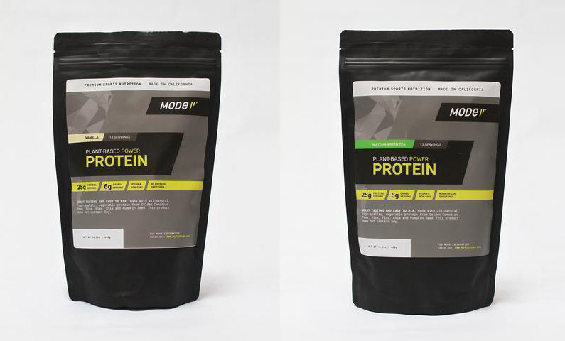 MODe vegan protein recovery drink mix with pea protein for athletes