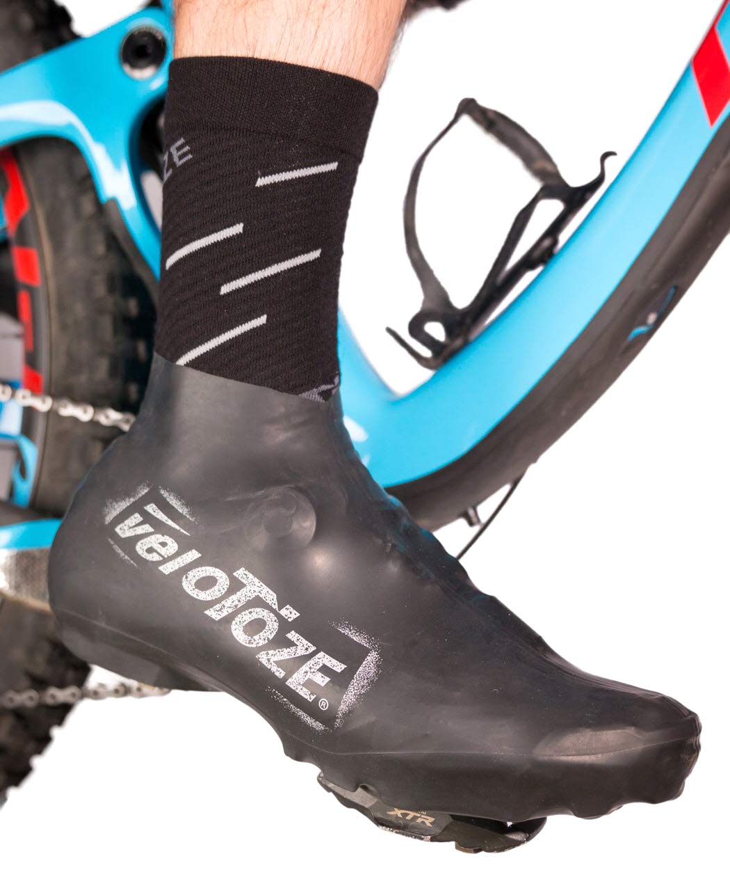 VeloToze stretch off-road with MTB-ready latex shoe covers Bikerumor