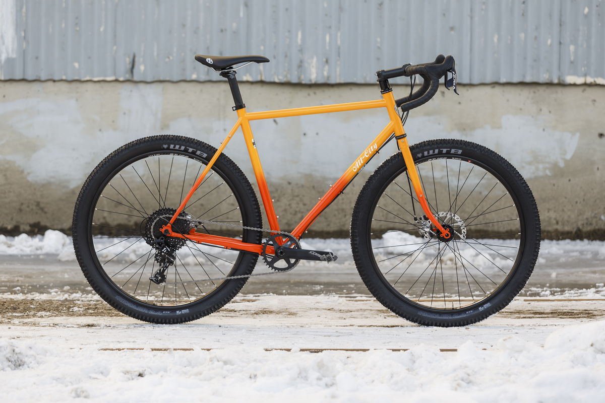 All-City Gorilla Monsoon storms in with 27.5 drop bar monster gravel build