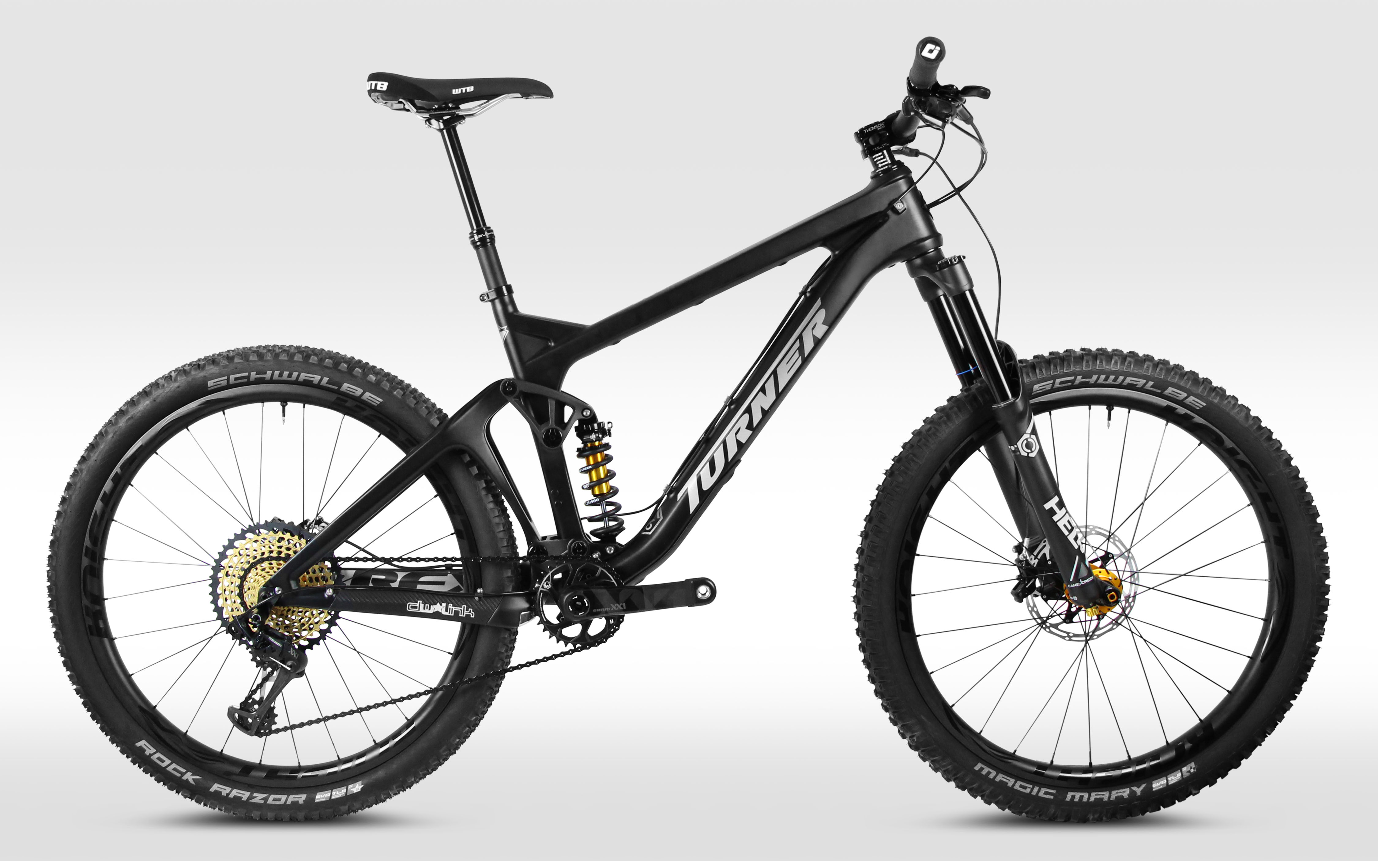 Turner RFX Limited goes black & gold w/ Cane Creek, Project 321, & Knight Composites