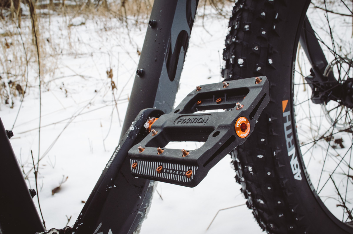 Fyxation pedals through the cold w/ new Mesa MP Subzero winter flat pedal