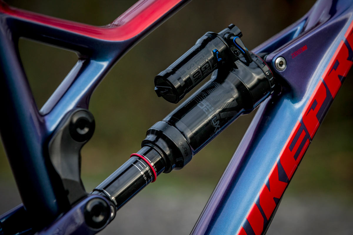 2019 Rockshox Super Deluxe rear shock upgraded with new internals for lower friction