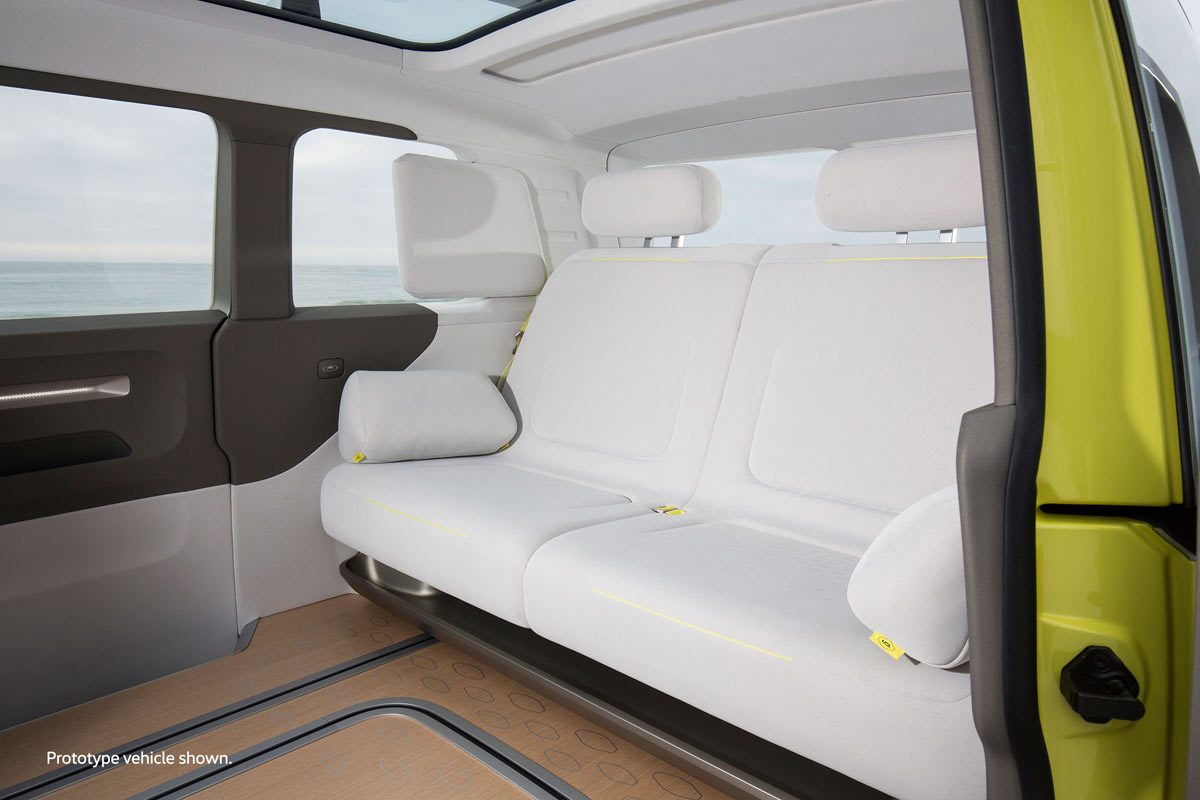 2022 VW ID Buzz bus van prototype concept vehicle
