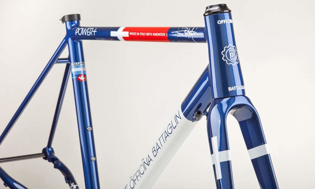 steel road disc frameset