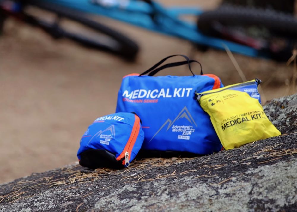 First Aid: Adventure Medical Kits for trail and trailhead