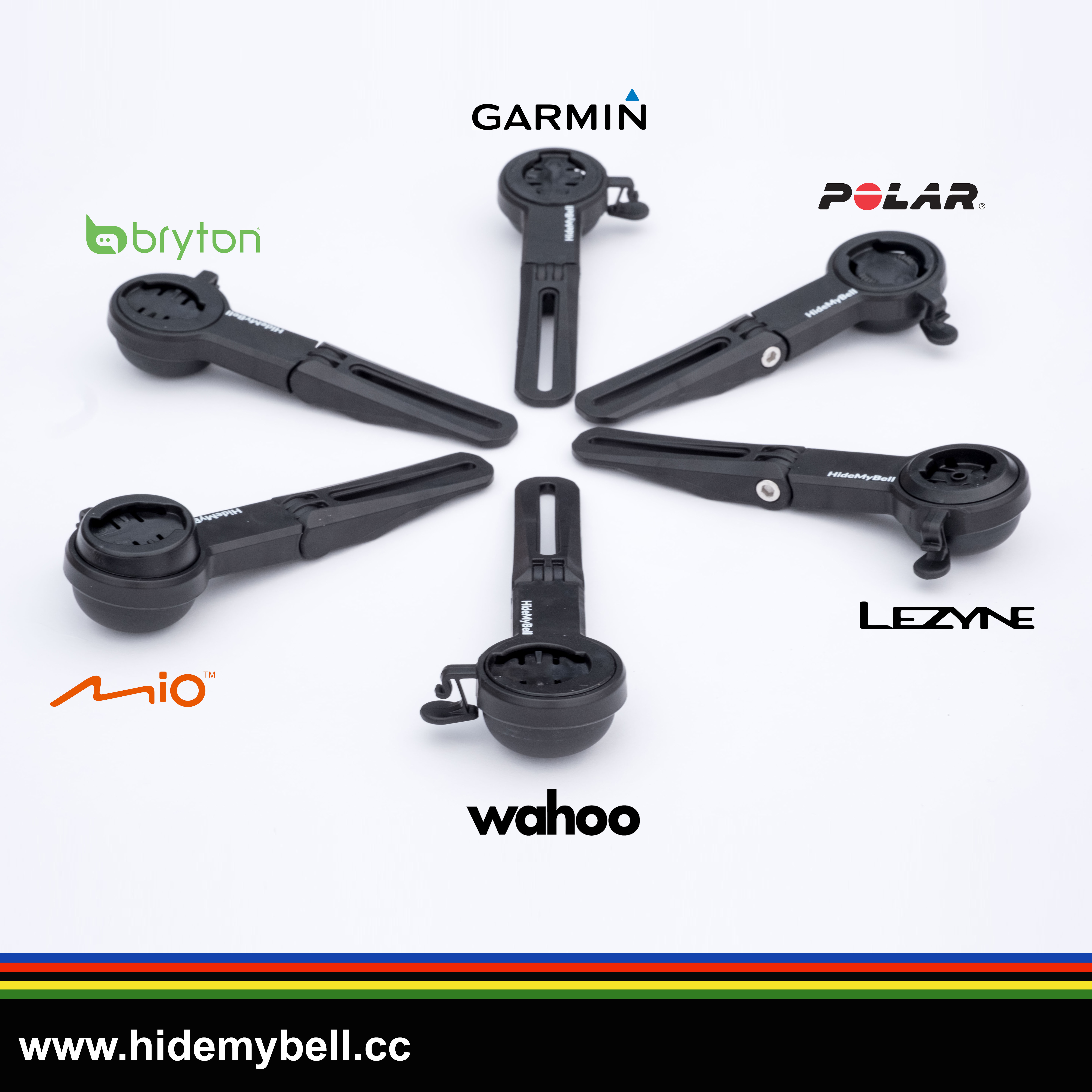 HideMyBell hides bells and GPS mounts for FI-Mount bars