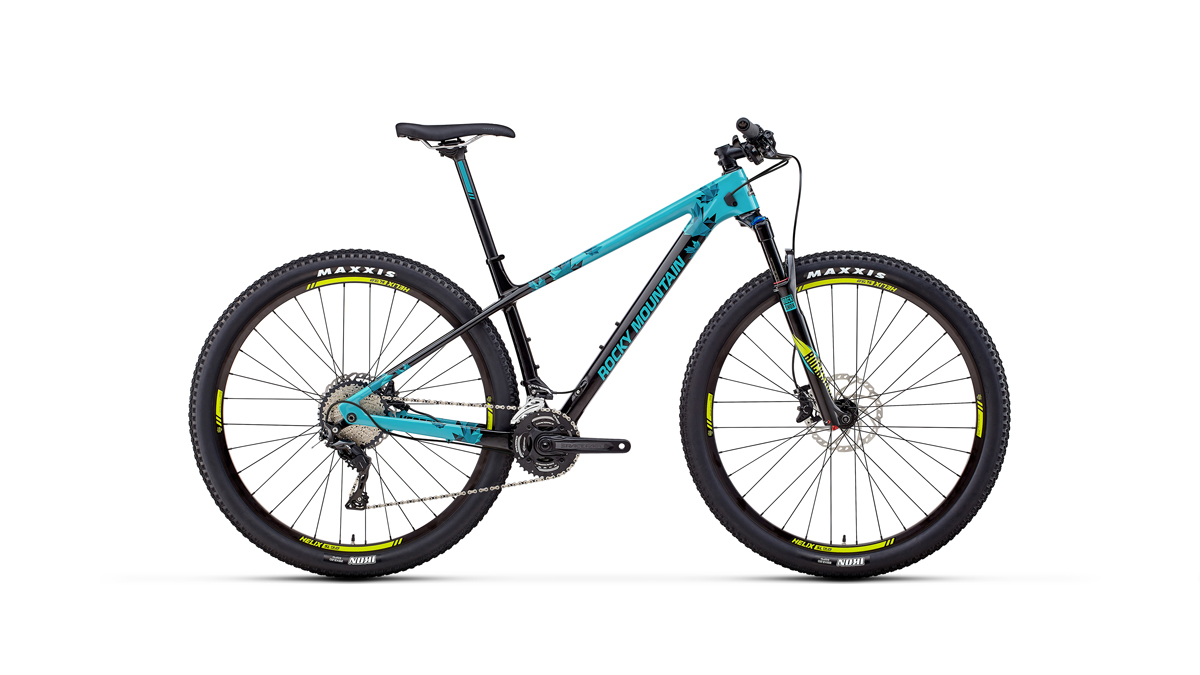 Rocky Mountain Vertex XC hardtail offers their highest end carbon yet