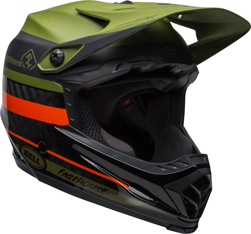 FastHouse x Bell Helmets custom full face and trail mountain bike helmets with limited edition graphics