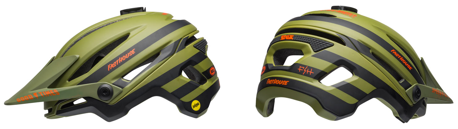FastHouse x Bell Helmets custom full face and trail mountain bike helmets with limited edition graphics