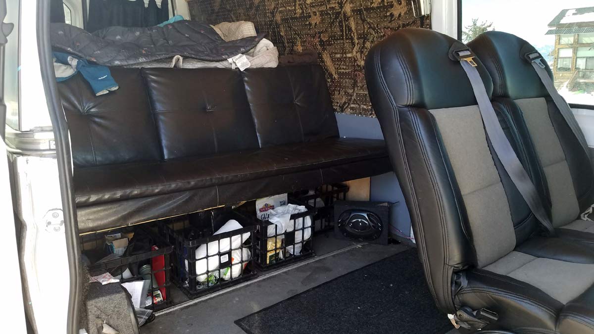 is it legal to add rear seats to a cargo van
