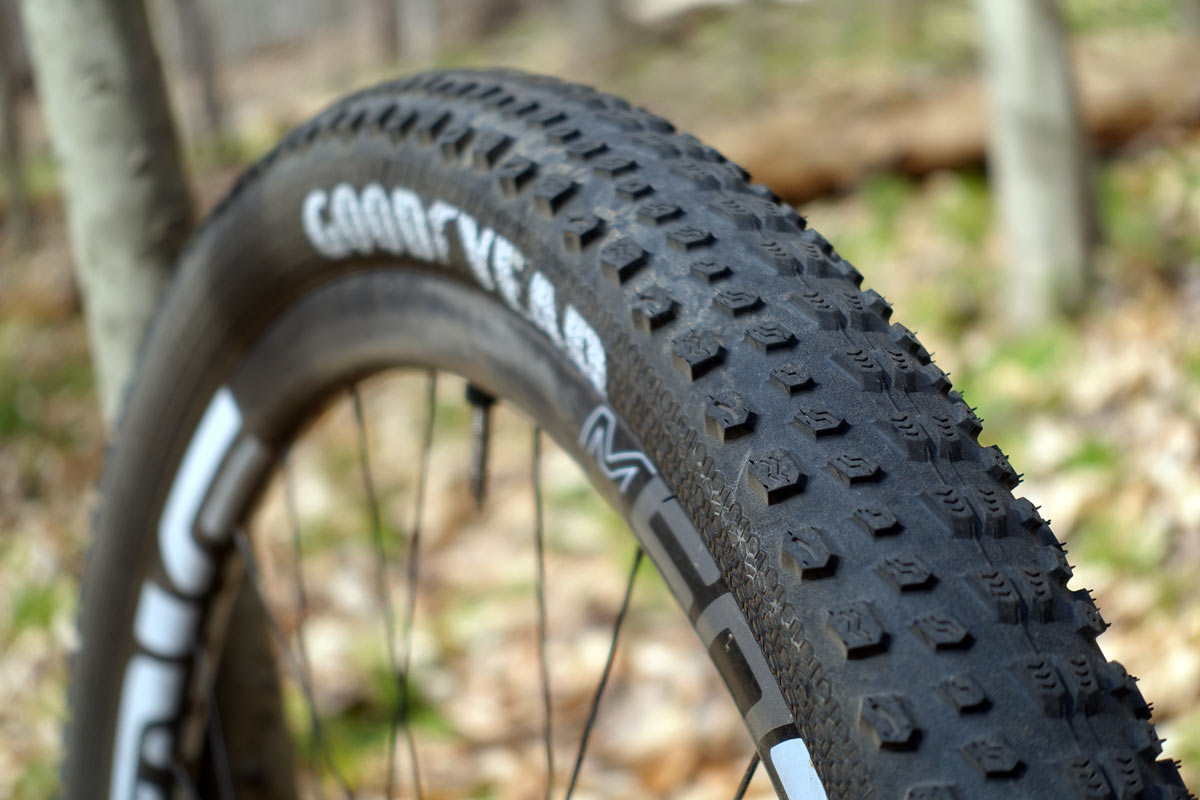 2018 Goodyear Peak XC mountain bike tire review and actual weights. 