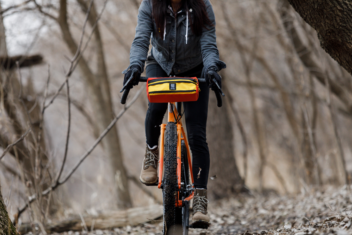 All City teams up with Topo Designs for handlebar bag collaboration