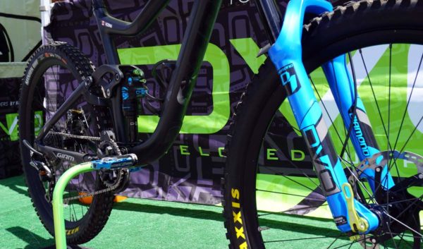 DVO Topaz 2 rear shock for Giant Reign and Trance mountain bikes adds more air volume and controls