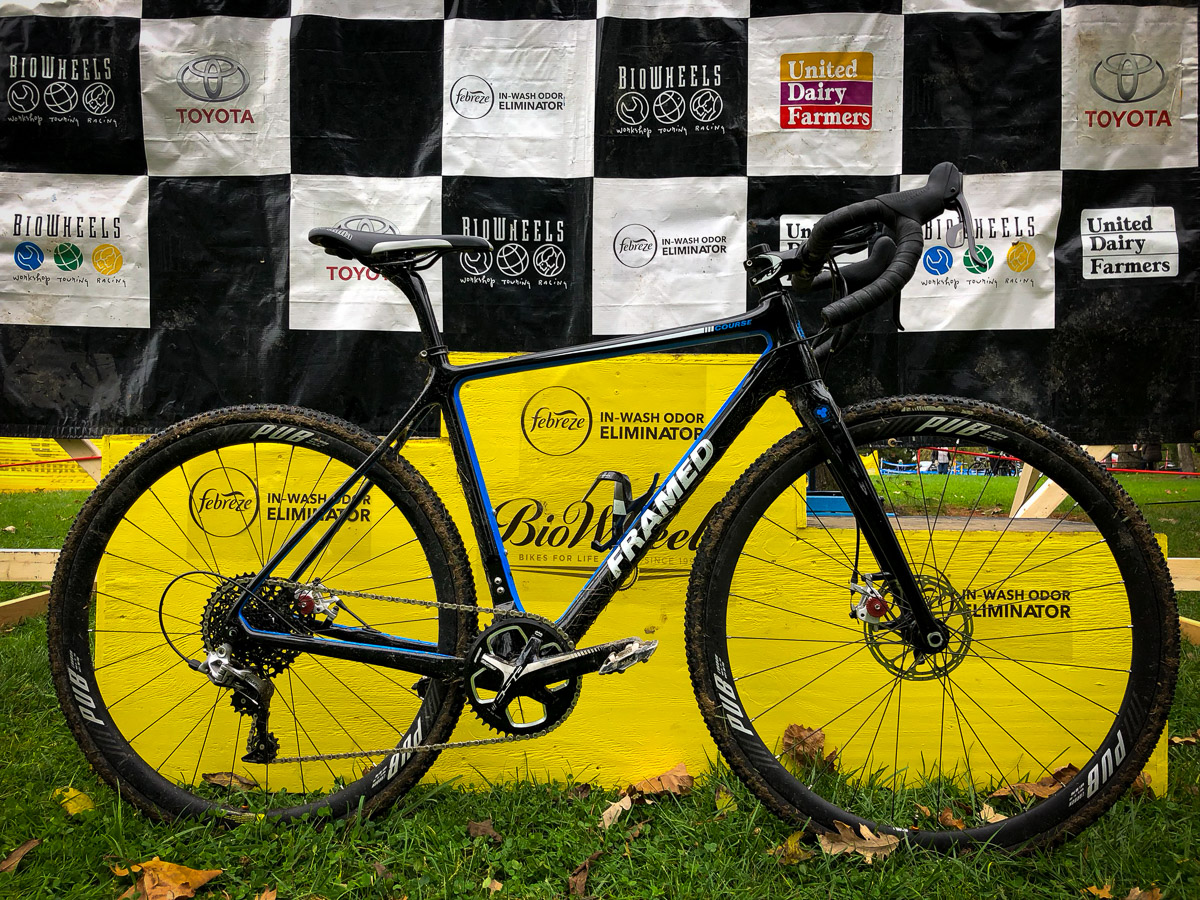 Review: Framed Carbon Course CX Race Bike & PUB Carbon Cross/Gravel wheels