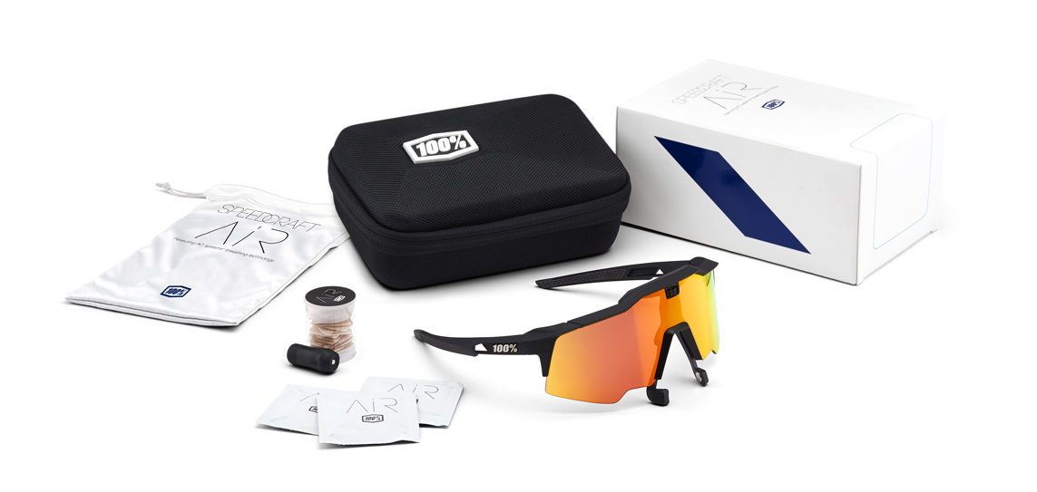Nasal dilation control becomes a thing w/ 100% Speedcraft Air Sunglasses