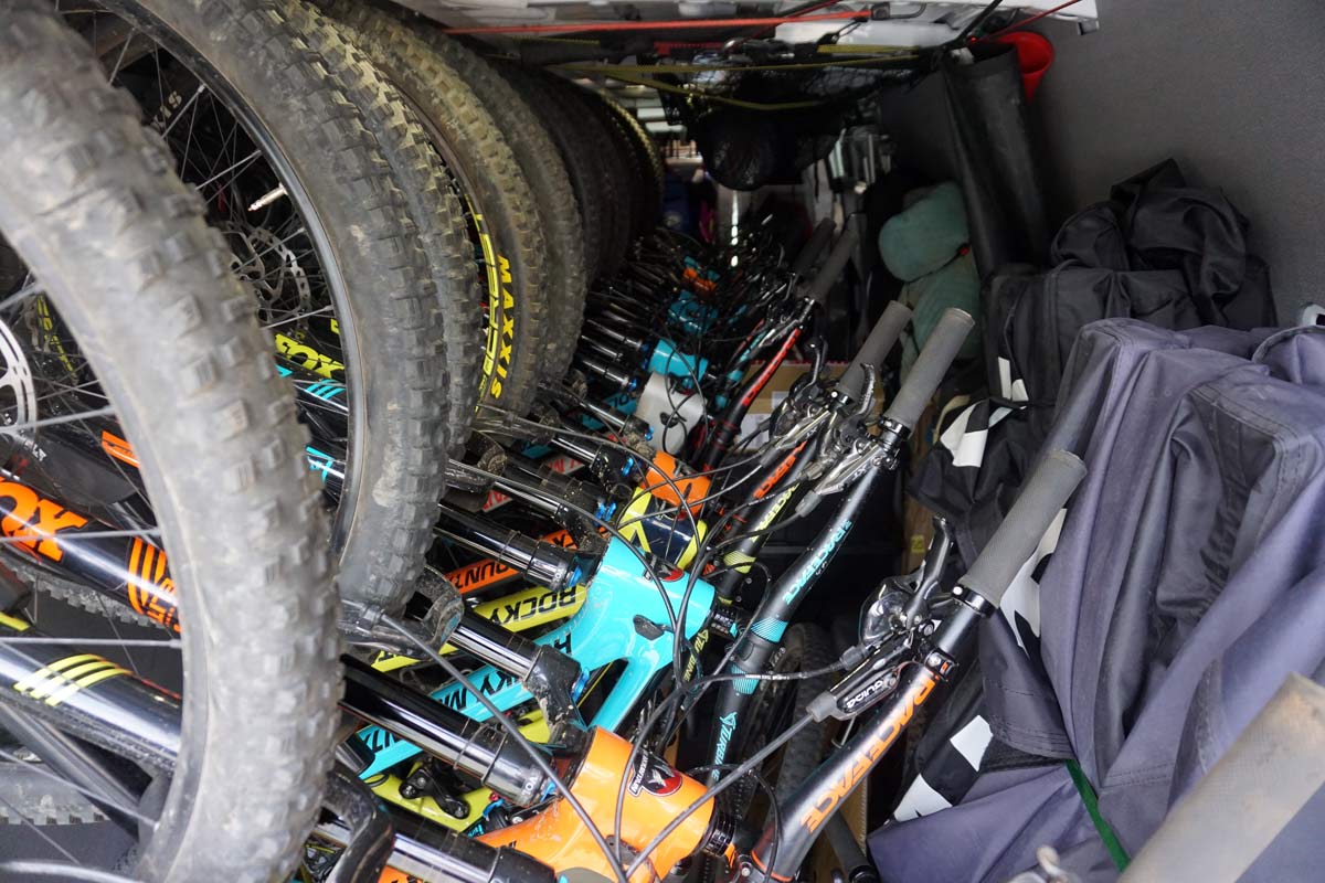 how many bikes can I fit inside a sprinter