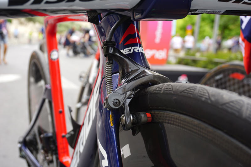 Bahrain-Merida pro cycling team bike checks from Giro Italia 2018